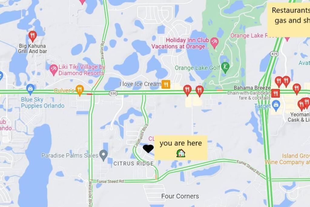 Vacation Home With Private Pool Near Disney World Kissimmee Eksteriør bilde